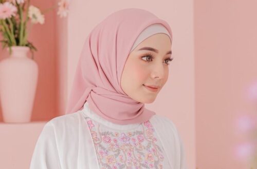 Hijab Pollycotton Bordir