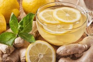 Jus Lemon dan Jahe