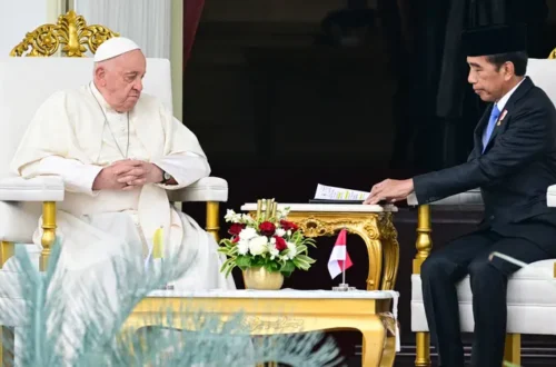 Paus Fransiskus dan Presiden Jokowi