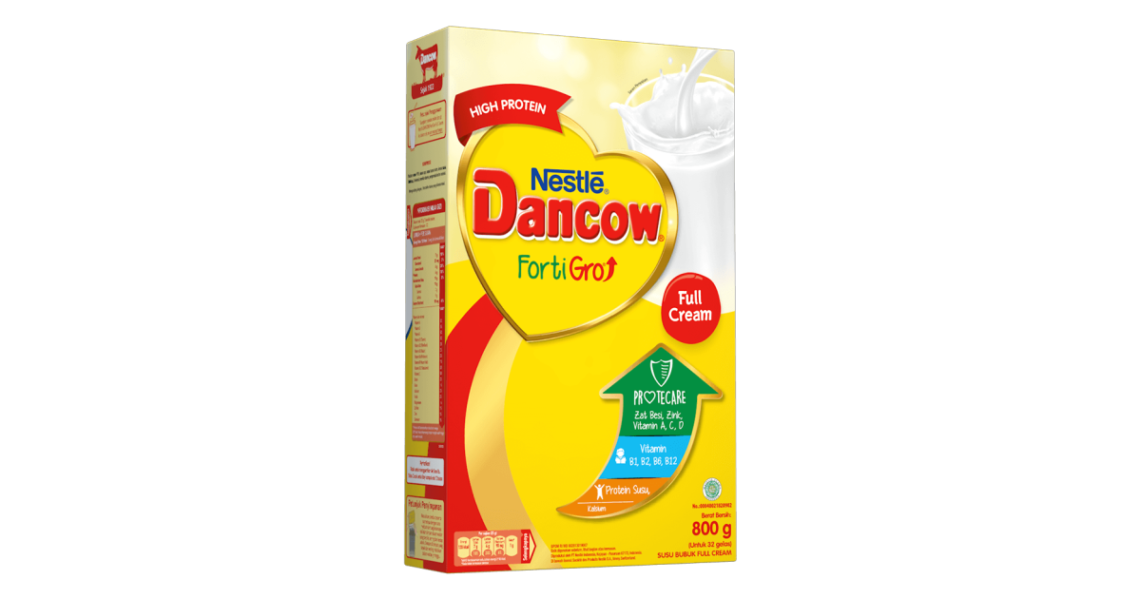 Susu Penambah Berat Badan Dancow Fortigro Full Cream